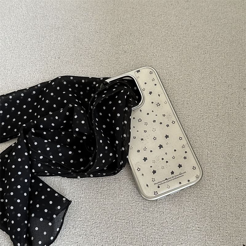 Elliure - Star telefoonhoesje - iPhone 16 Pro Max / 16 Pro / 16 Plus / 16 / 15 Pro Max / 15 Pro / 15 Plus / 15 / 14 Pro Max / 14 Pro / 14 Plus / 14 / 13 Pro Max / 13 Pro / 13 / 13 Mini