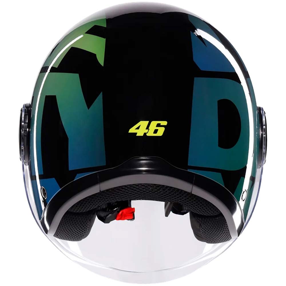 AGV - Casque Eteres Lido 46 Noir / Bleu