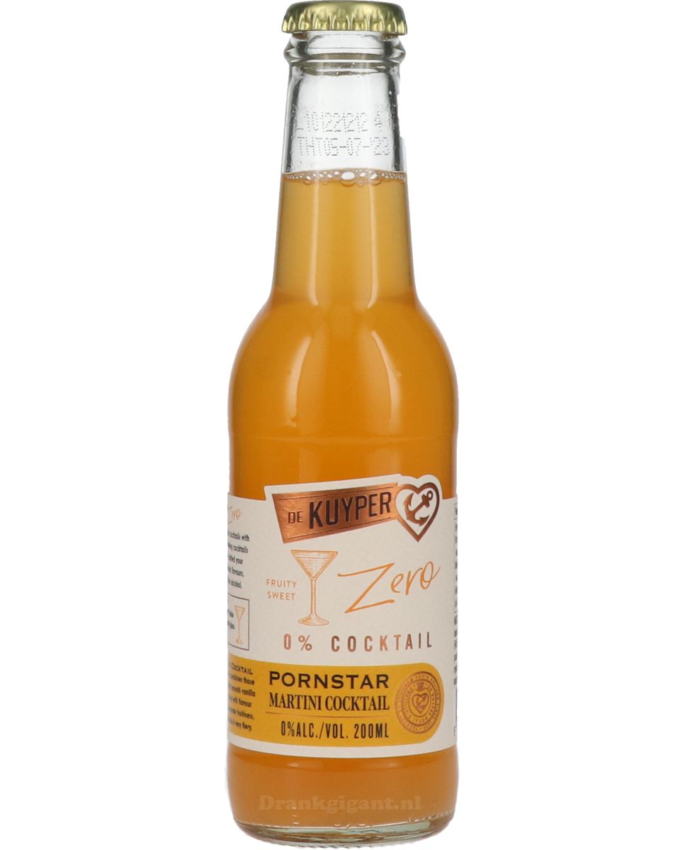 De Kuyper Pornstar Cocktail Zero 20 cl