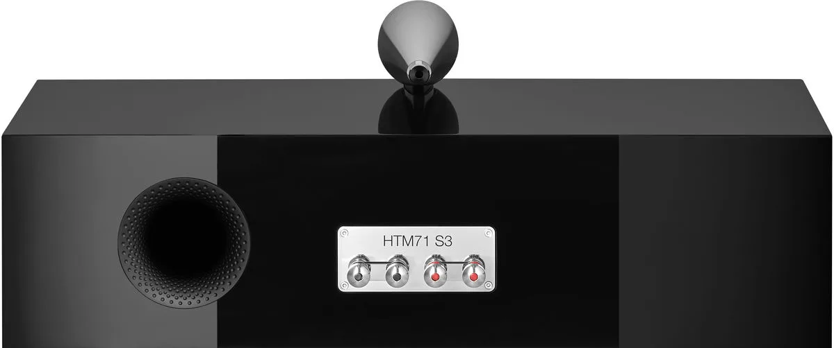 B&W HTM71 S3 Noir laqué Enceintes centrales