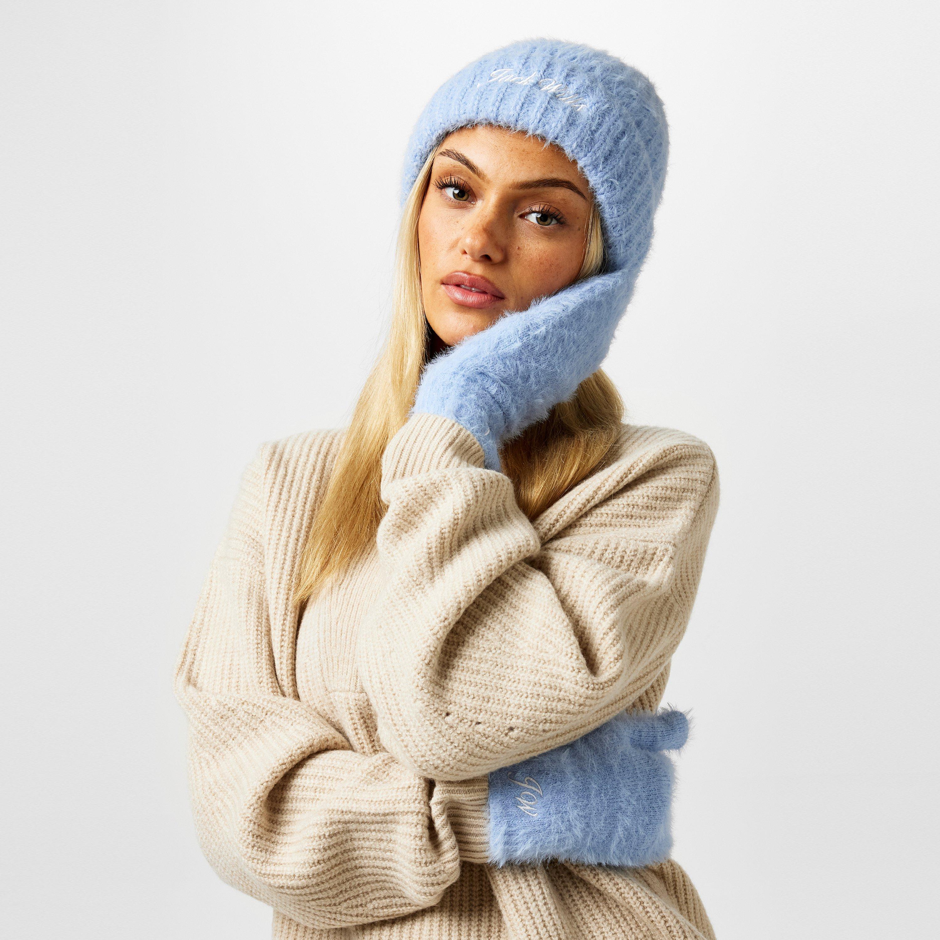 Jack Wills JW Beanie Mitten Set Womens