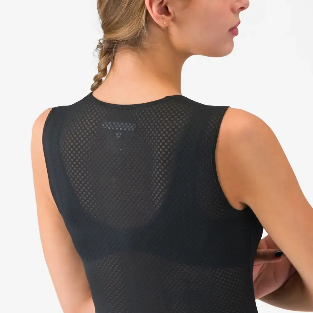 Castelli Pro Mesh Ondershirt Zonder Mouwen Zwart Dames