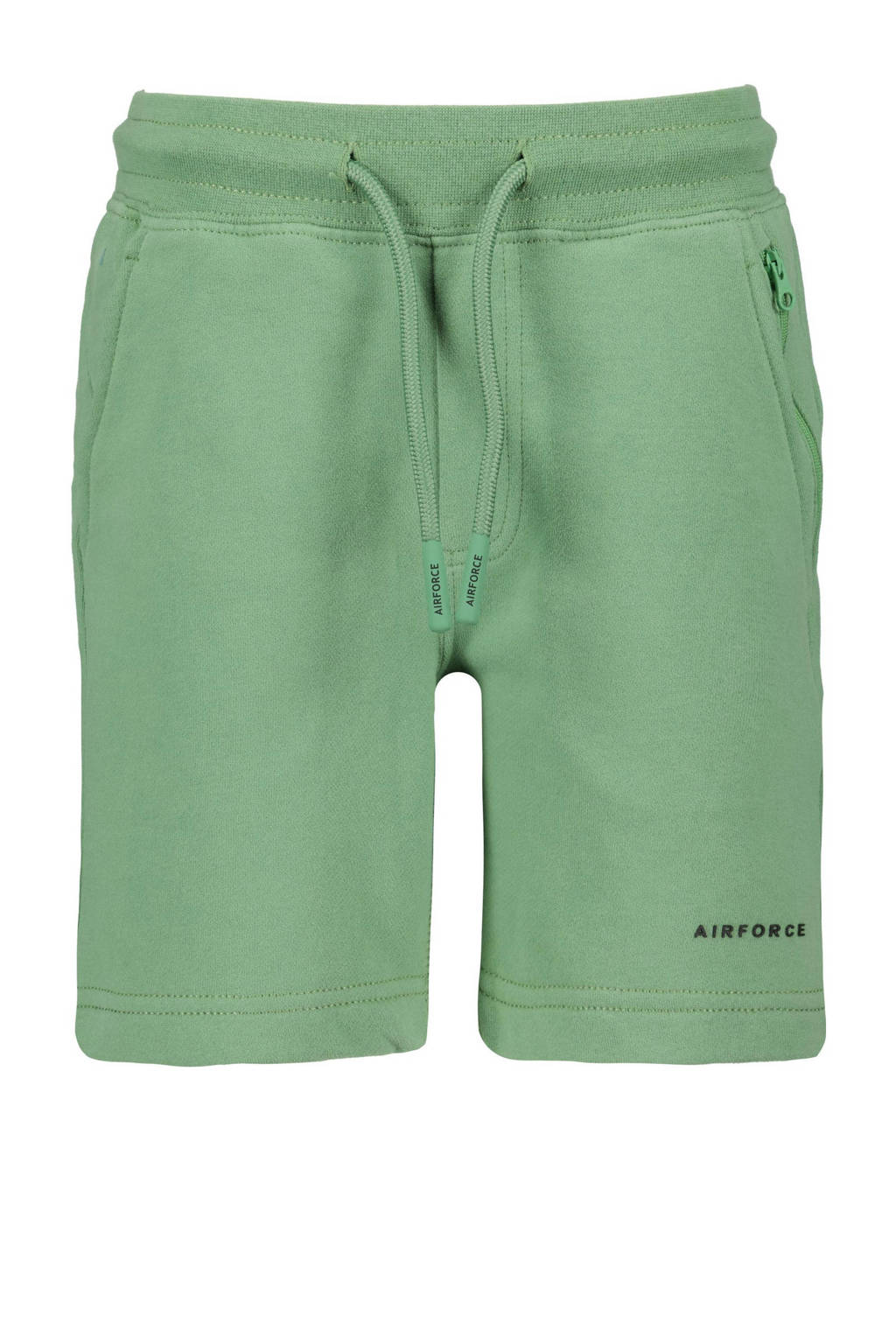 Airforce regular fit sweatshort groen