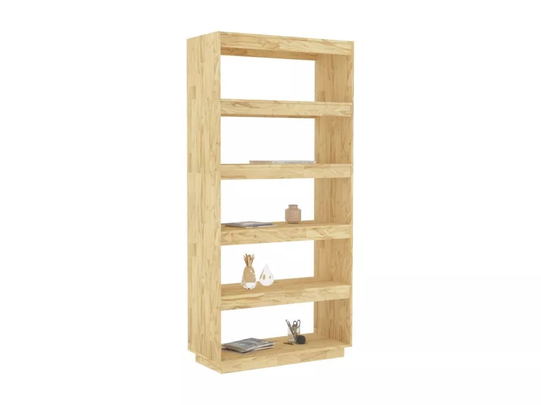 Bibliothèque/Séparateur de pièce 80x35x167 cm Pin massif