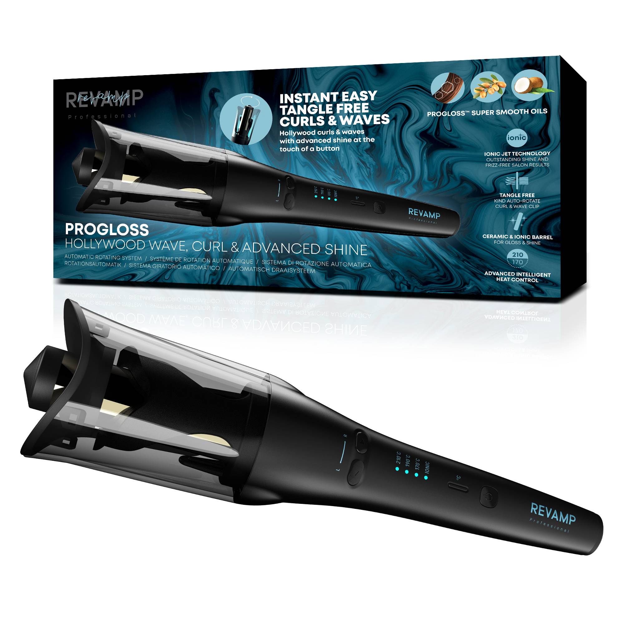 Boucleur Automatique Hollywood Curl Protection BriIlance Progloss™ / 315g