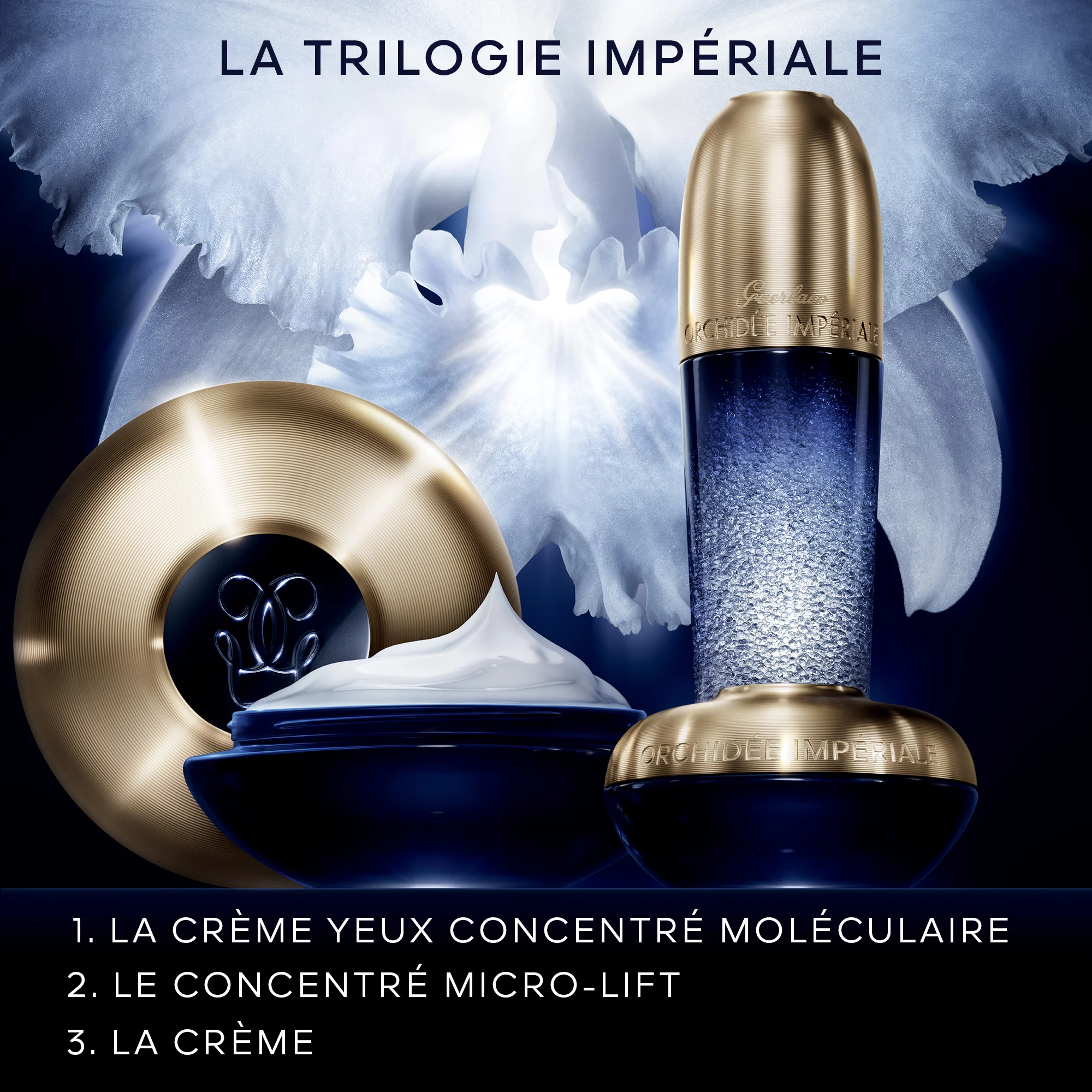 ORCHIDÉE IMPÉRIALE La Crème Yeux Concentré Moléculaire |
