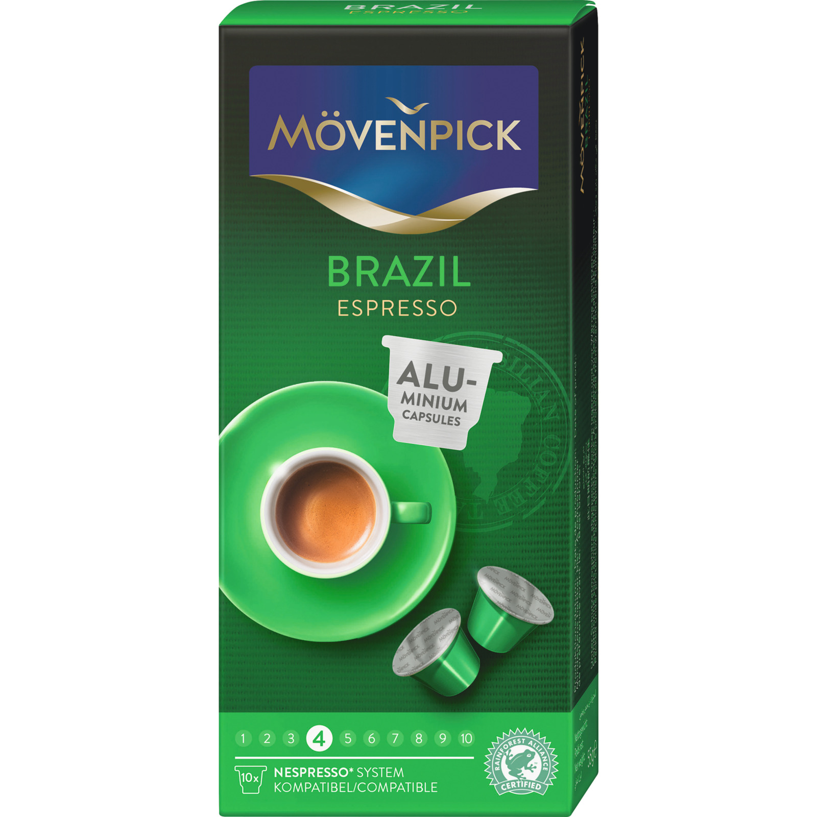 Mövenpick Brazil Trio Packung 159g