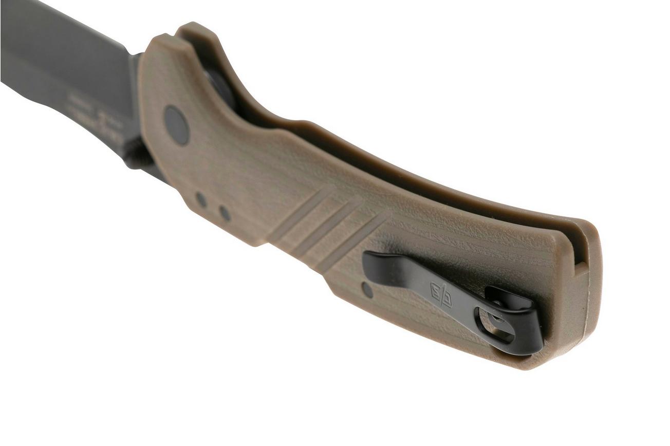 Cold Steel Engage Tanto FL-30DPLT-BF Blackwashed 4116SS, Coyote GFN, zakmes