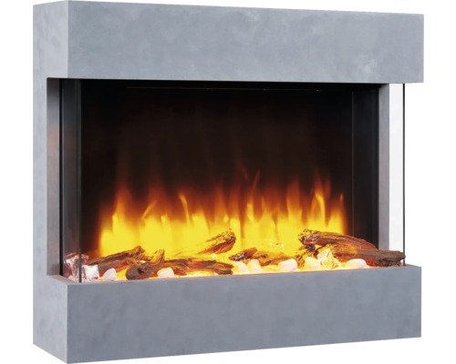 Elektrische haard Balderia Alva grijs 2000 watt