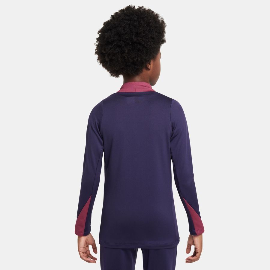 Angleterre Maillot d'Entraînement Dri-FIT Strike Drill - Purple Ink/Violet/Blanc Enfant