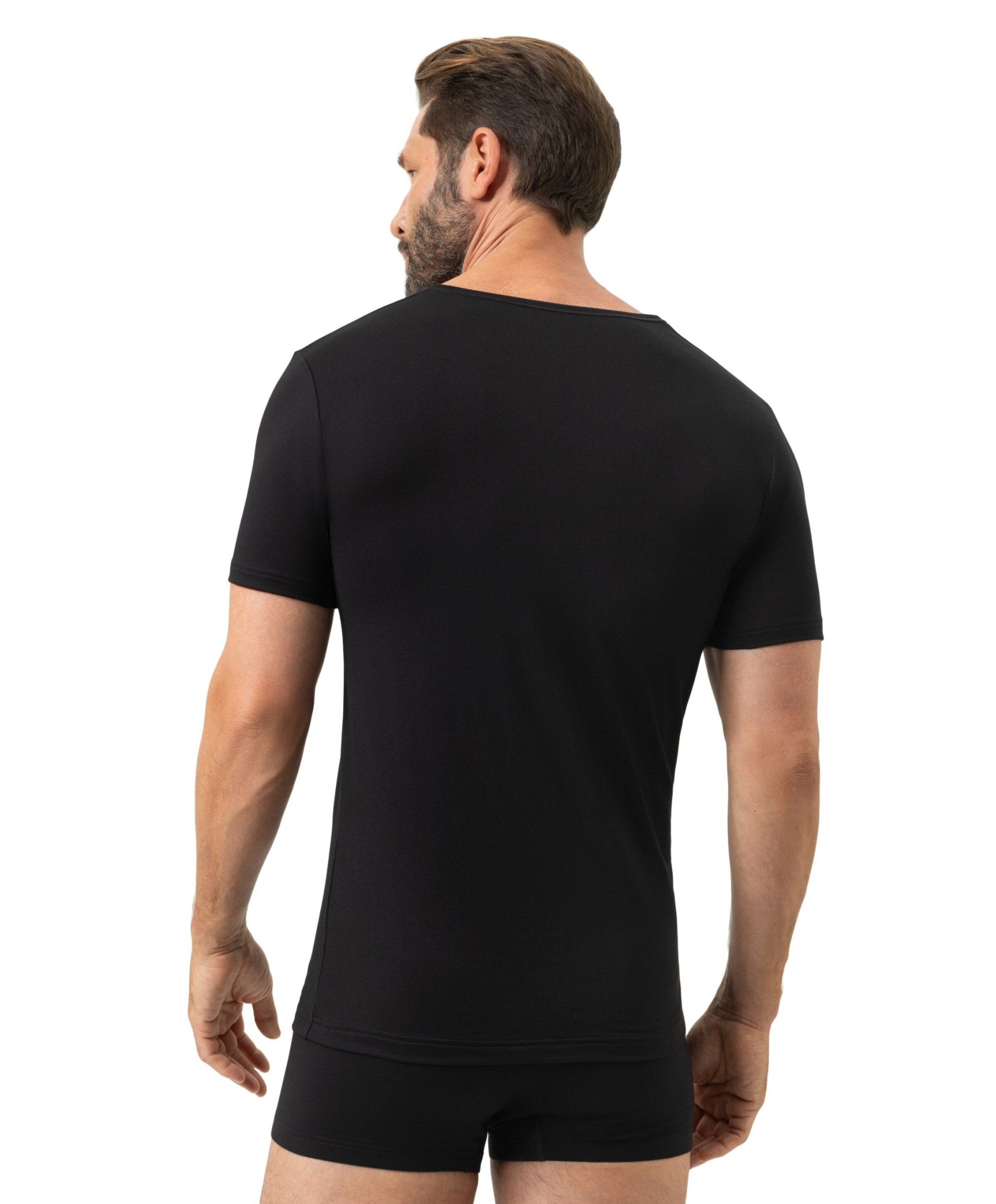 Mey Heren T-shirt zwart