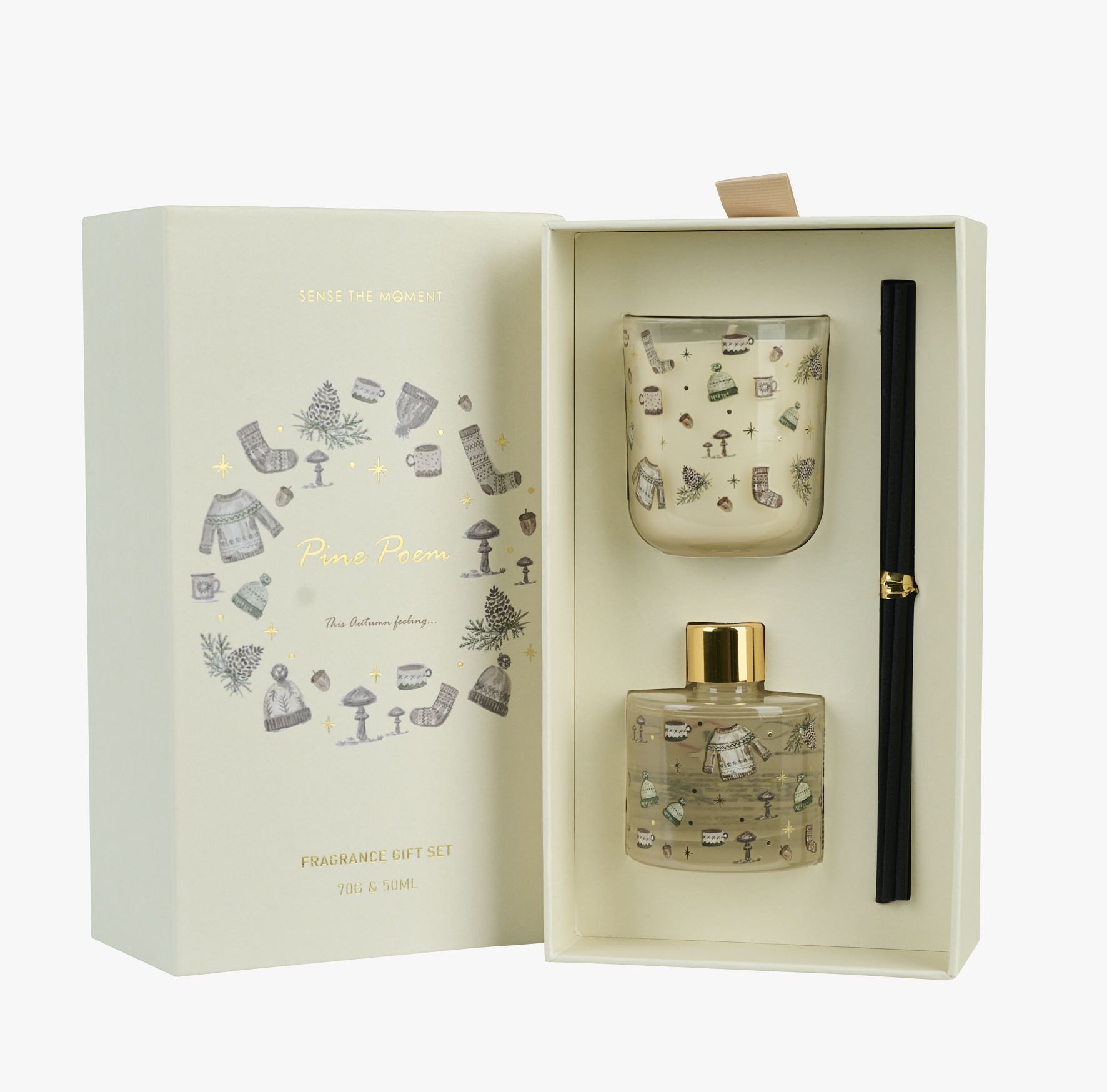 Duftsett offwhite - 70g/50ml