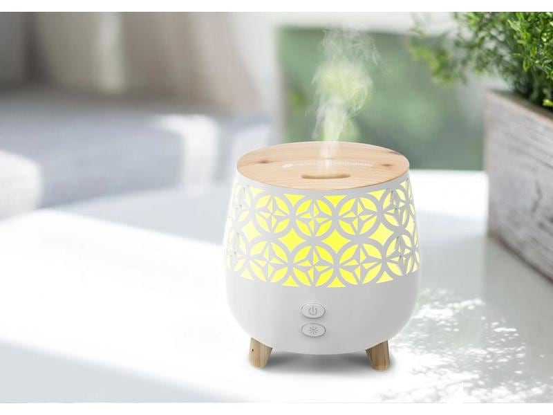 Rio Aromavernebler Talia 15 m² Aroma-Diffusor, Luftbefeuchter und Nachtlicht