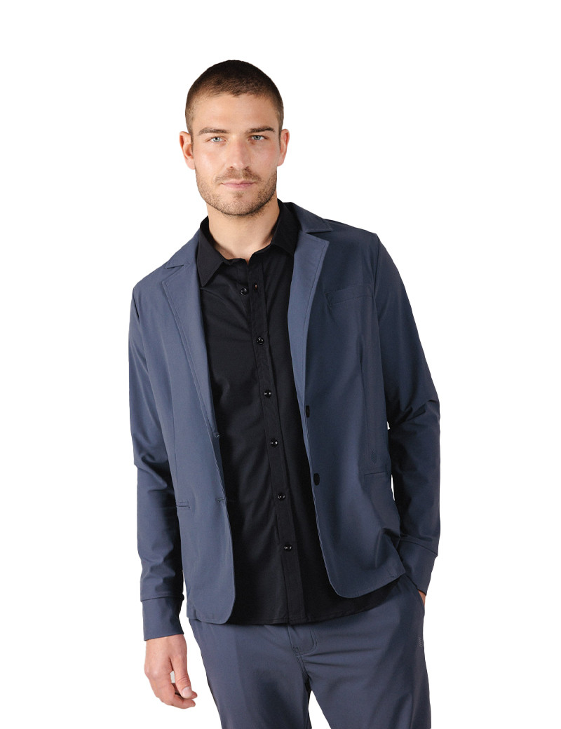 HBT BLAZER  ANDY  ANTHRACITE HOMME
