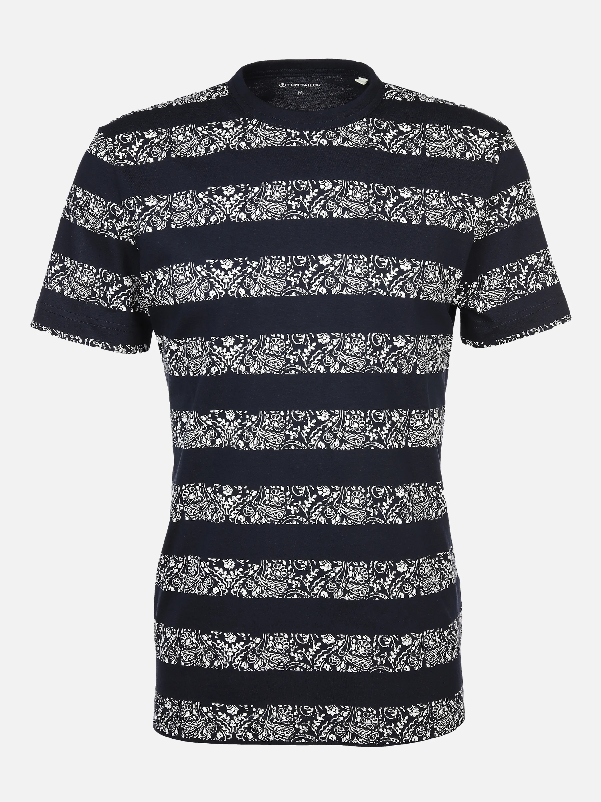 Herren T-Shirt mit floralem Print
