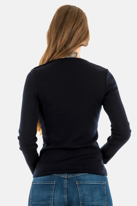 Pull hiver saint james marée ll u cc navy