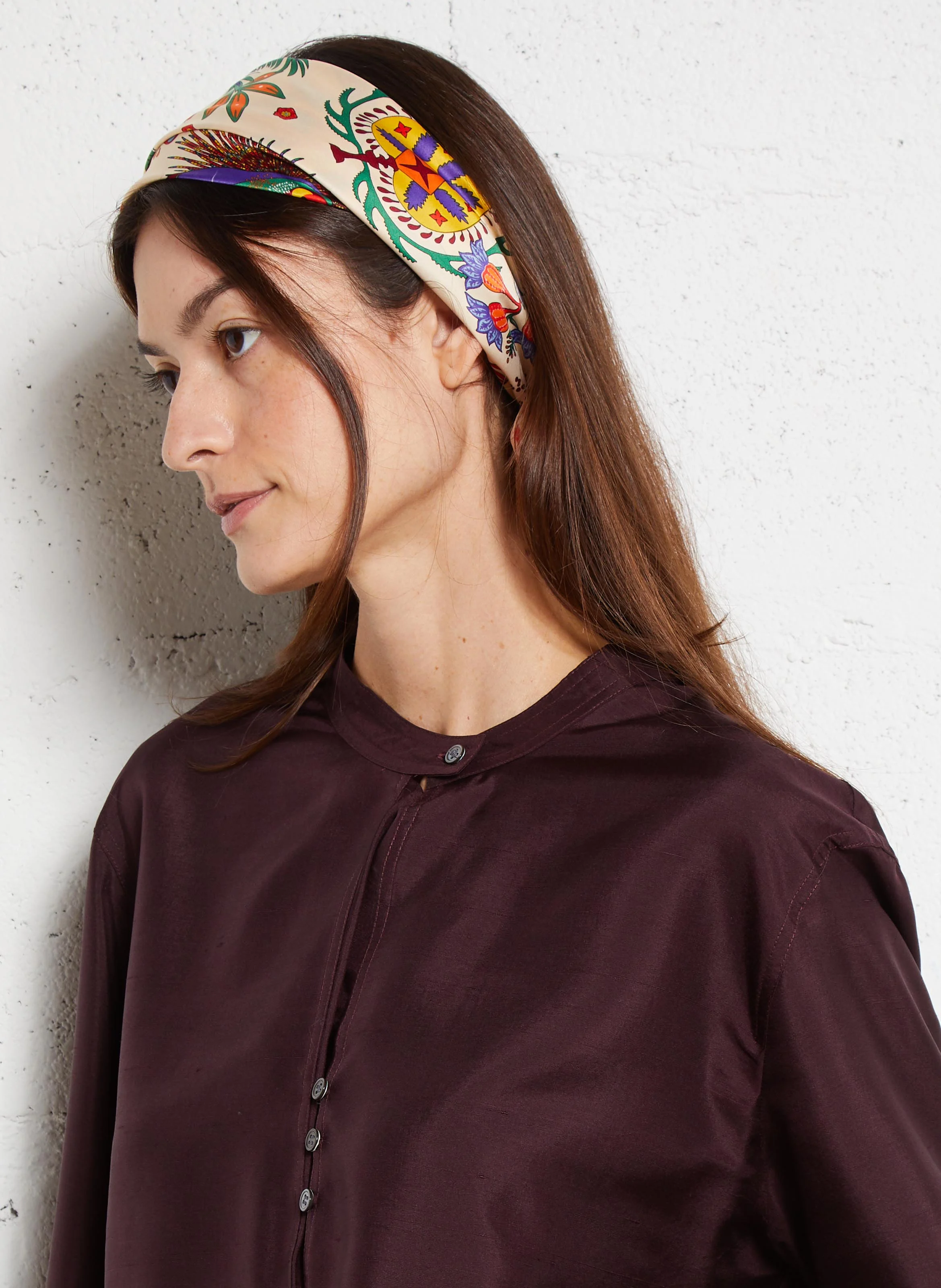 MAGIC INDIA - Foulard imprimé | Beige