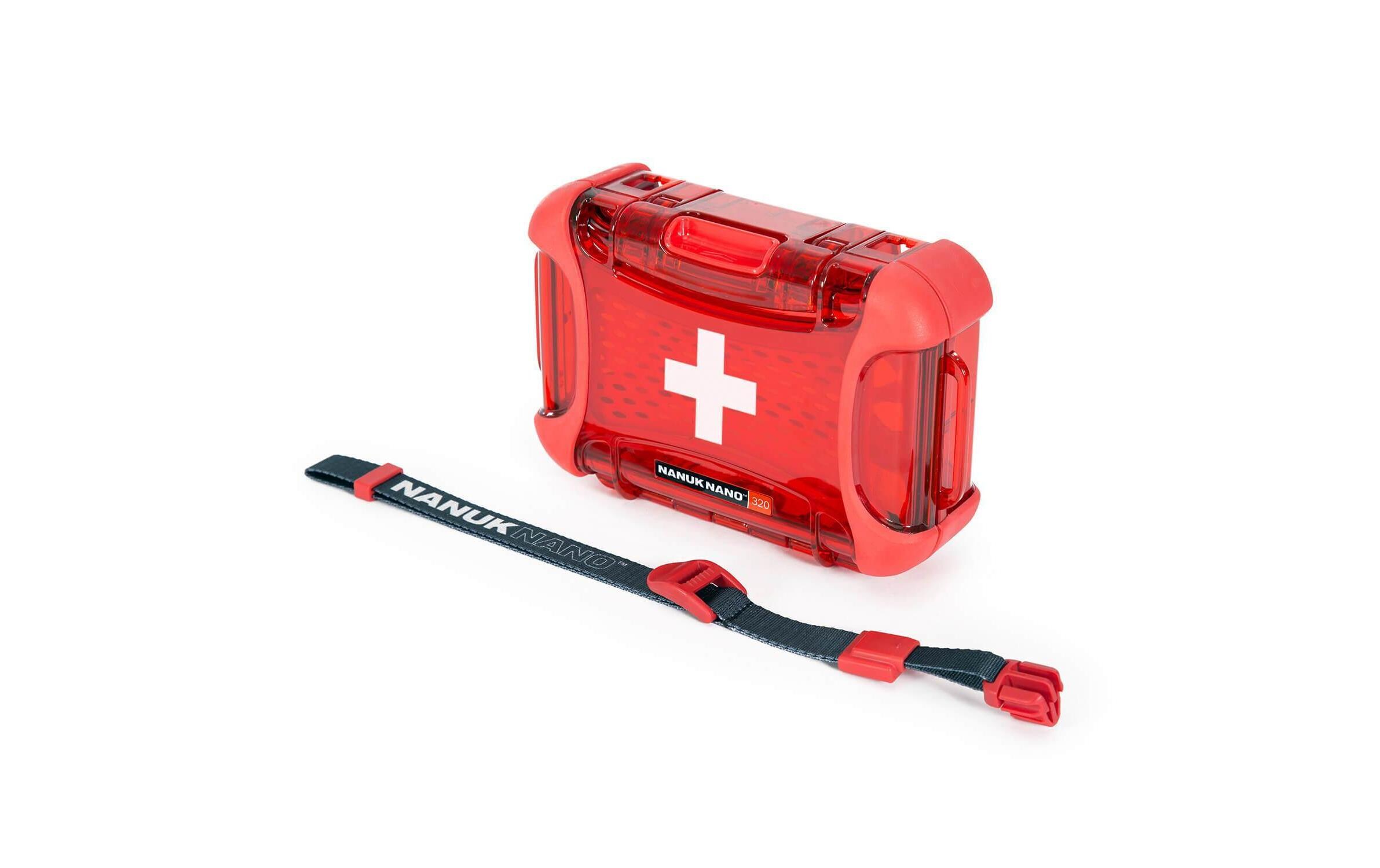 Outdoor-Koffer Nano 320 Erste-HilfeWasserdichter und robuster Koffer für kleine Ausrüstungsgegenstände