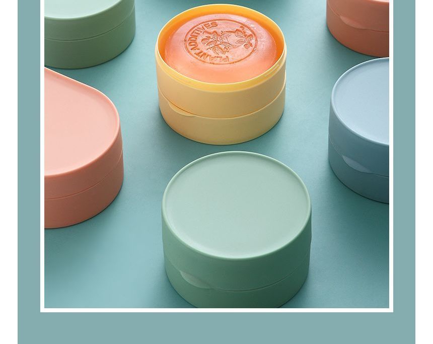 Ribbocco - Eenvoudig plastic reiszeepdoosje (verschillende designs)