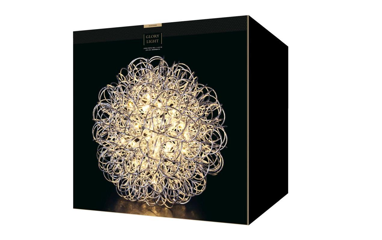 LED-Figur Leonis Kugel, Ø 60 cm<br>LED-Weihnachtsdekoration Kugel
