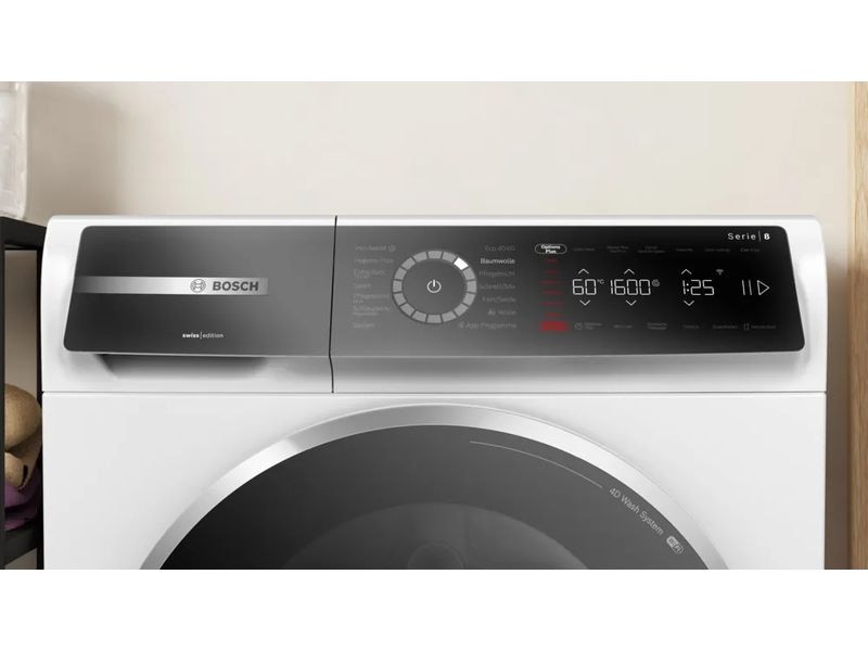 Bosch Waschmaschine WGB25605CH Links Frontloader mit 10 kg Ladekapazität