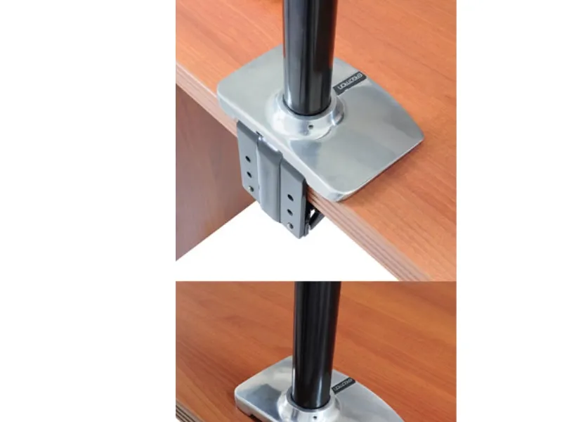 Ergotron WorkFit-LX - Stående skrivebordsomformer - poleret aluminium