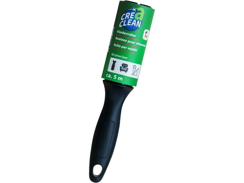 CreaClean Kleiderroller 1 Griff   10 Ersatzrollen Fusselrollen-Set