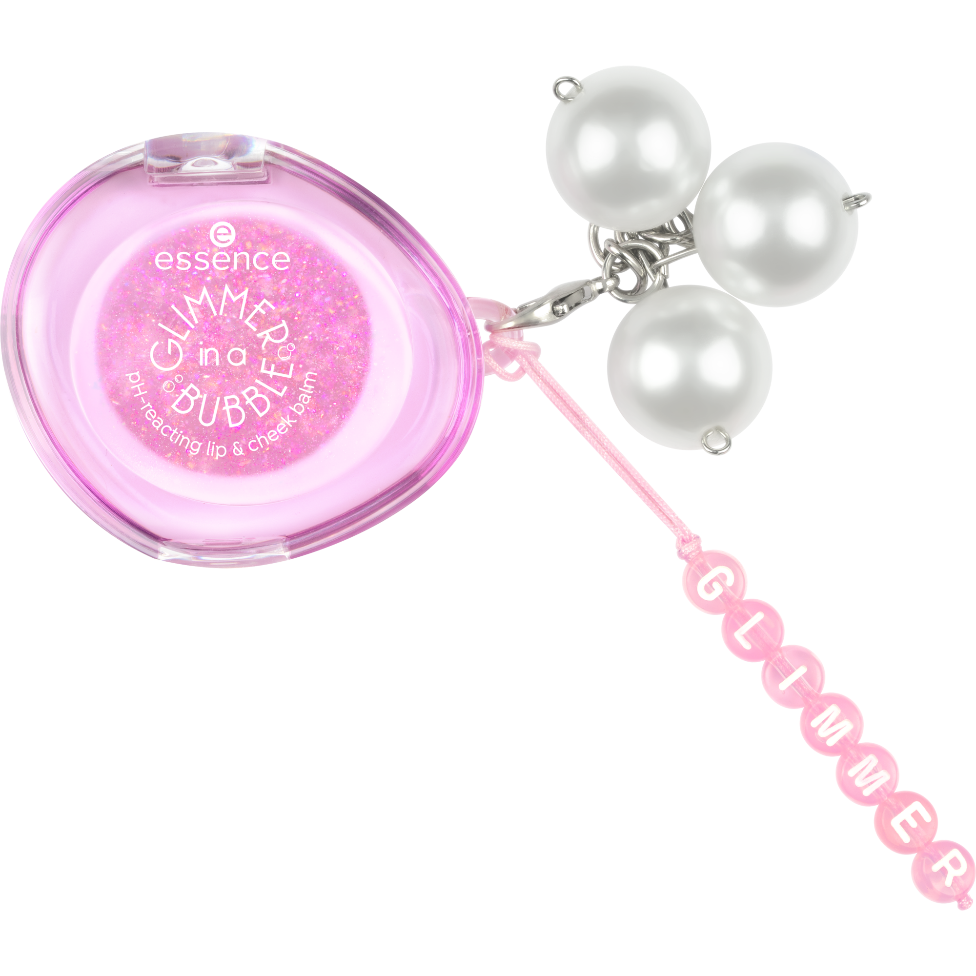 GLIMMER IN A BUBBLE pH-reacting lip & cheek balm