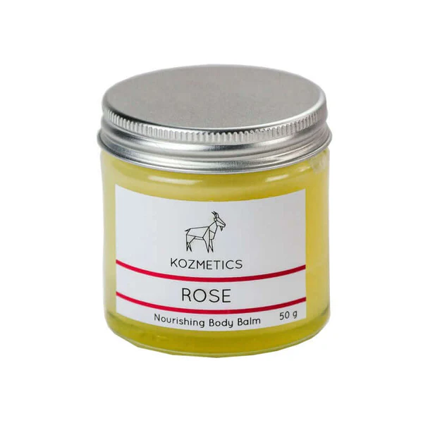 Kozmetics Baume nourrissant corps à la rose 50g