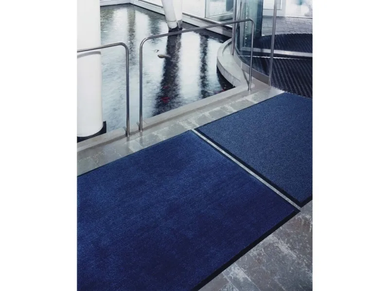 Matting All in One - Gulvmåtte - rektangulær - 150 x 90 cm - blå