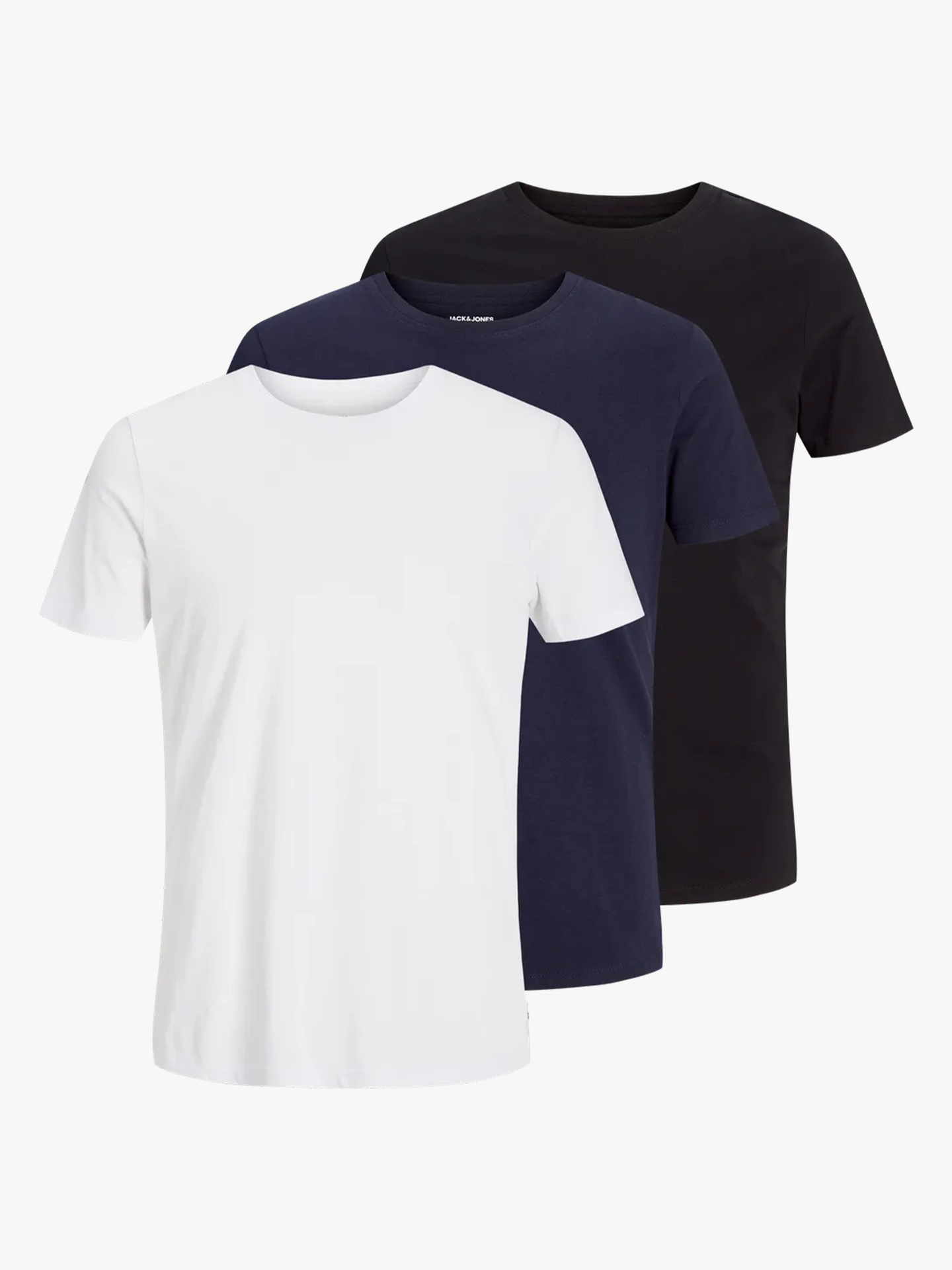 Organic Basic Tee Short Sleeve O-Neck 3-Pack