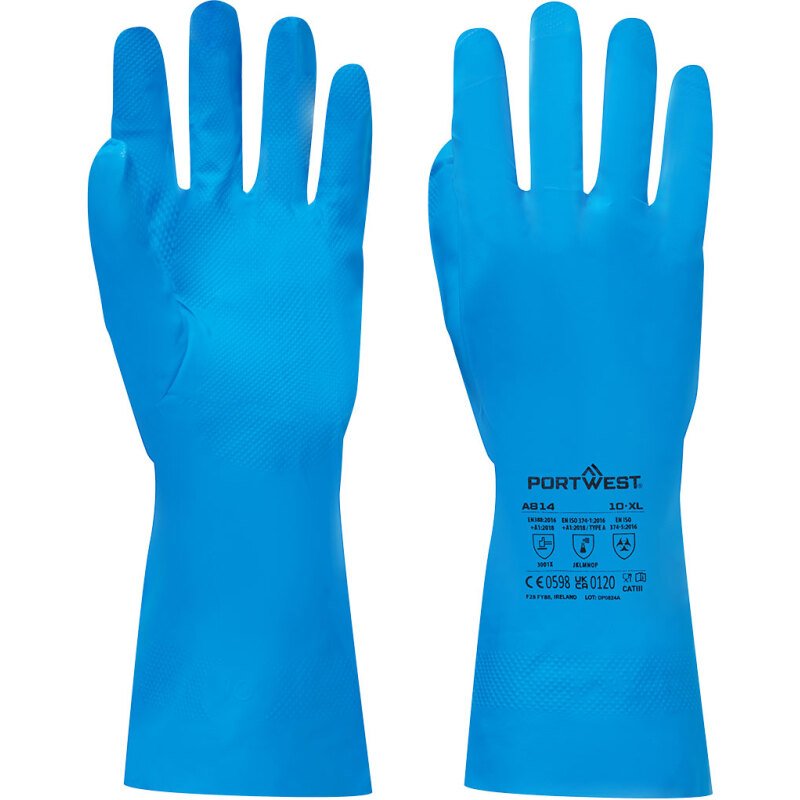 Portwest A814 Gant Nitrile Contact Alimentaire - La paire