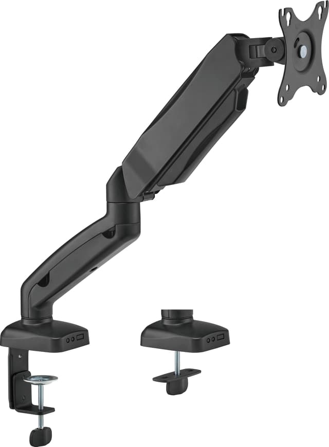 Essentials Single Spring skærm-arm (sort)