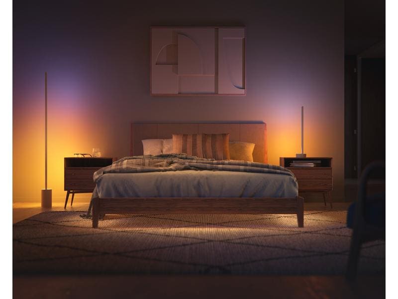 Philips Hue Tischleuchte Gradient Signe, 11.8 W, Oak Tischlampe
