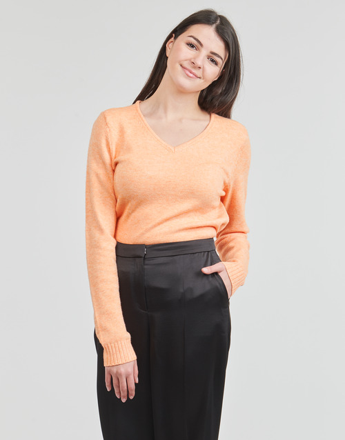 Vila - VIRIL V NECK - Orange