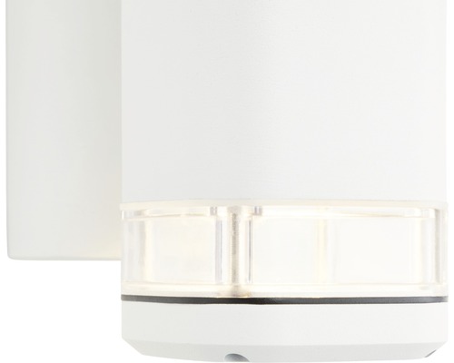 Buitenwandlamp, 2-lichts, omhoog/omlaag, wit