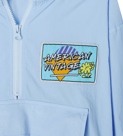 American Vintage Anorak - Zotcity - Blåu Polaire