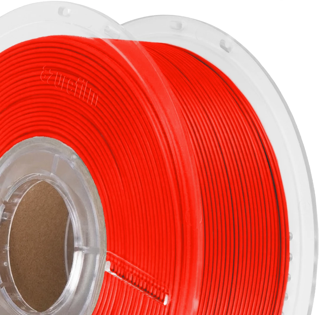 AzureFilm  PLA Rot, 1,75 mm / 1000 g (1 kg)    Hochwertiger Druck mit guten mechanischen Eigenschaften