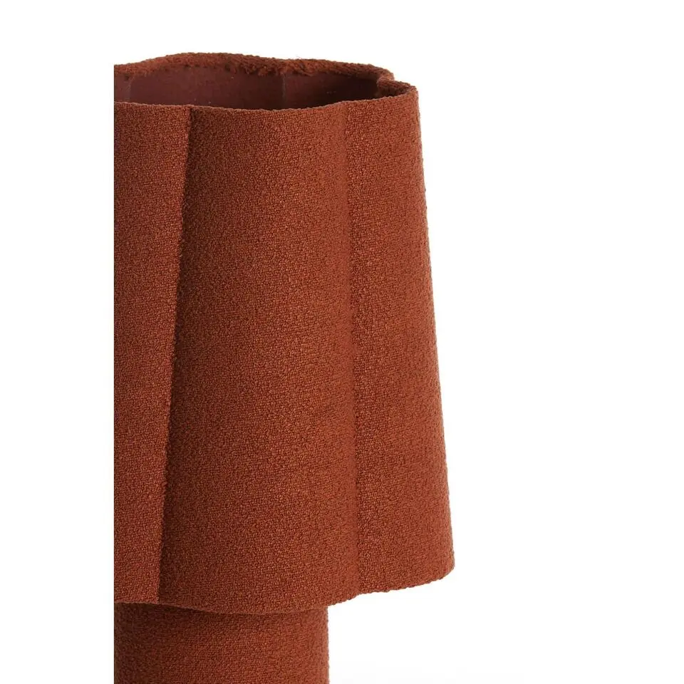 Tafellamp Musaby - Terracotta - Ø25cm