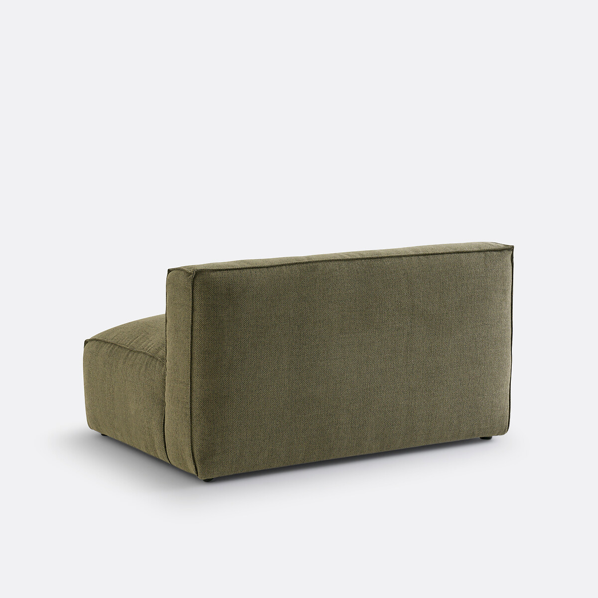 LA REDOUTE INTERIEURS<br>Sofá modular de 2 lugares em tecido texturizado, Seven