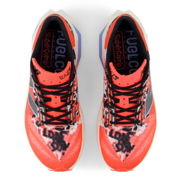 New Balance Dame Løbesko FuelCell SuperComp Elite V4 London Edition Rød