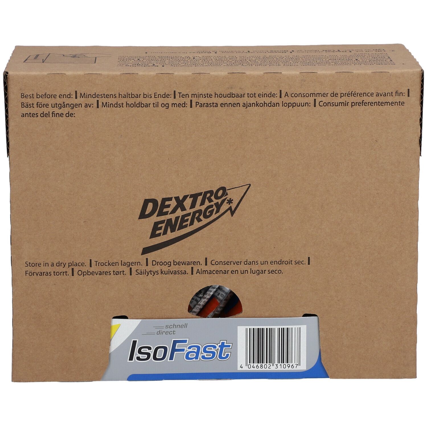 Dextro Energy Iso Fast, Red Orange