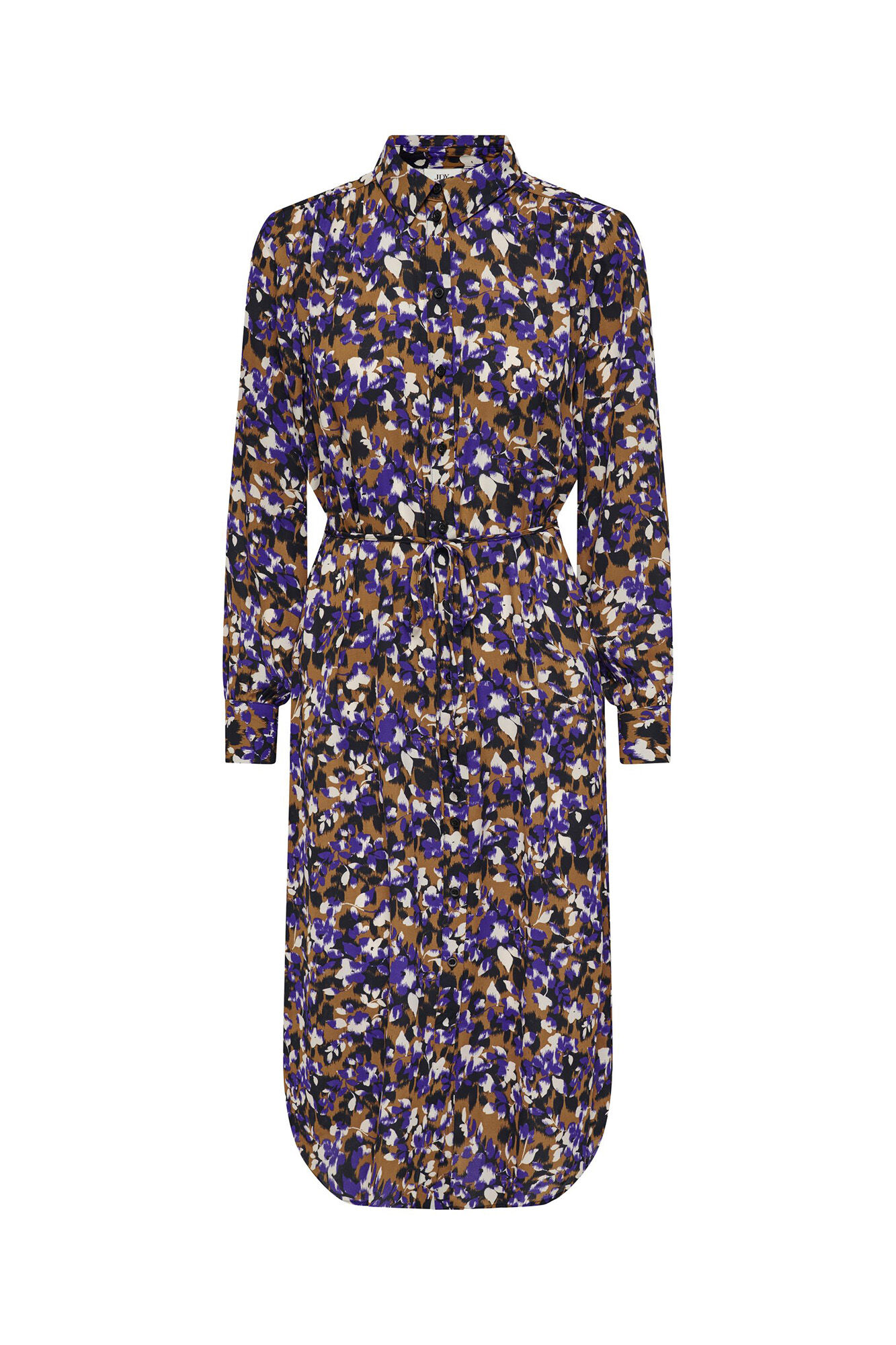vestido camisa estampado