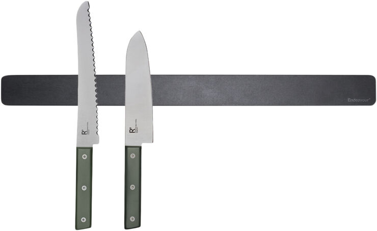 Endeavour Knivmagnet 60 cm Woodfiber Sort