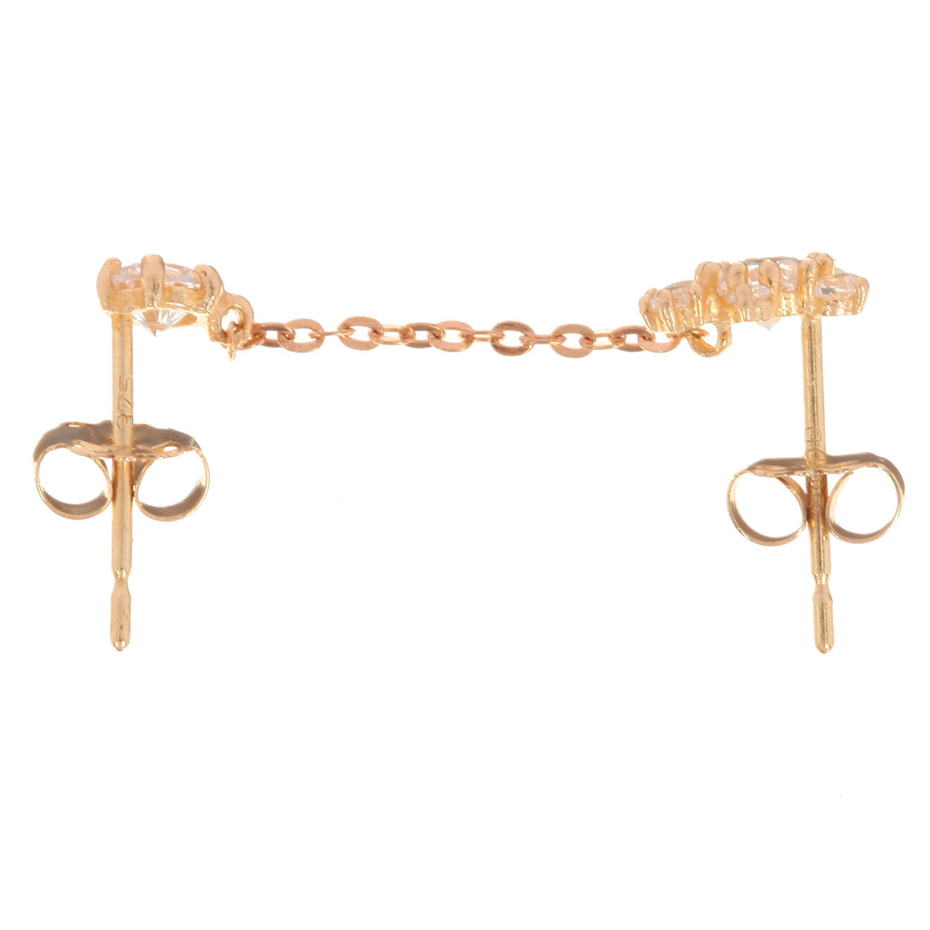 Instant d'Or Boucle d'oreille unitaire Duchesse or jaune