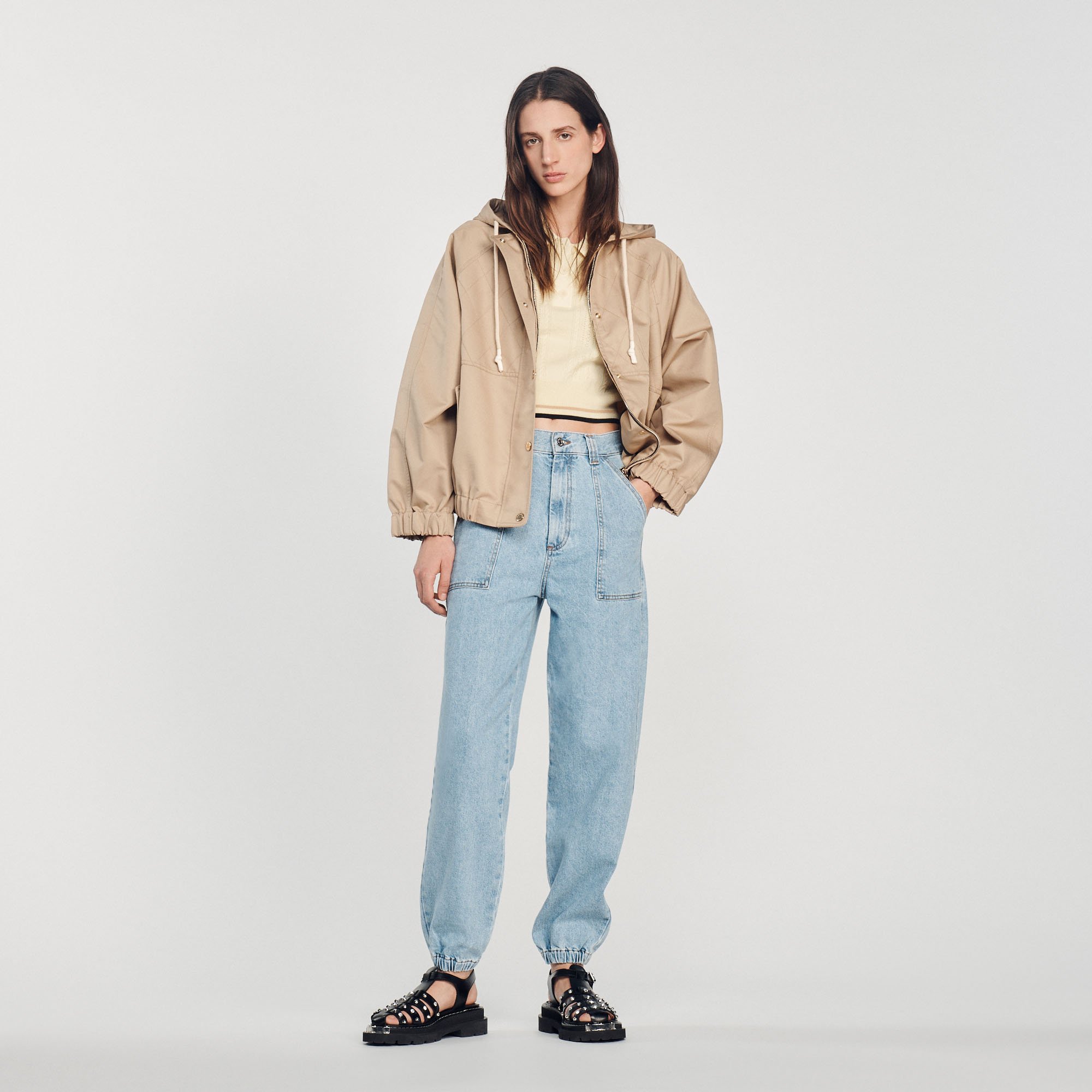 Parka á capuche