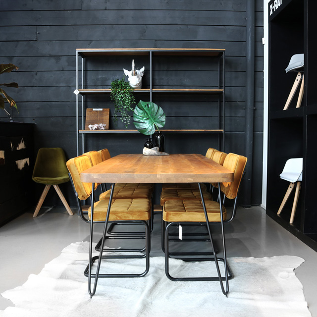Kick buisframe stoel Ivy - champagne
