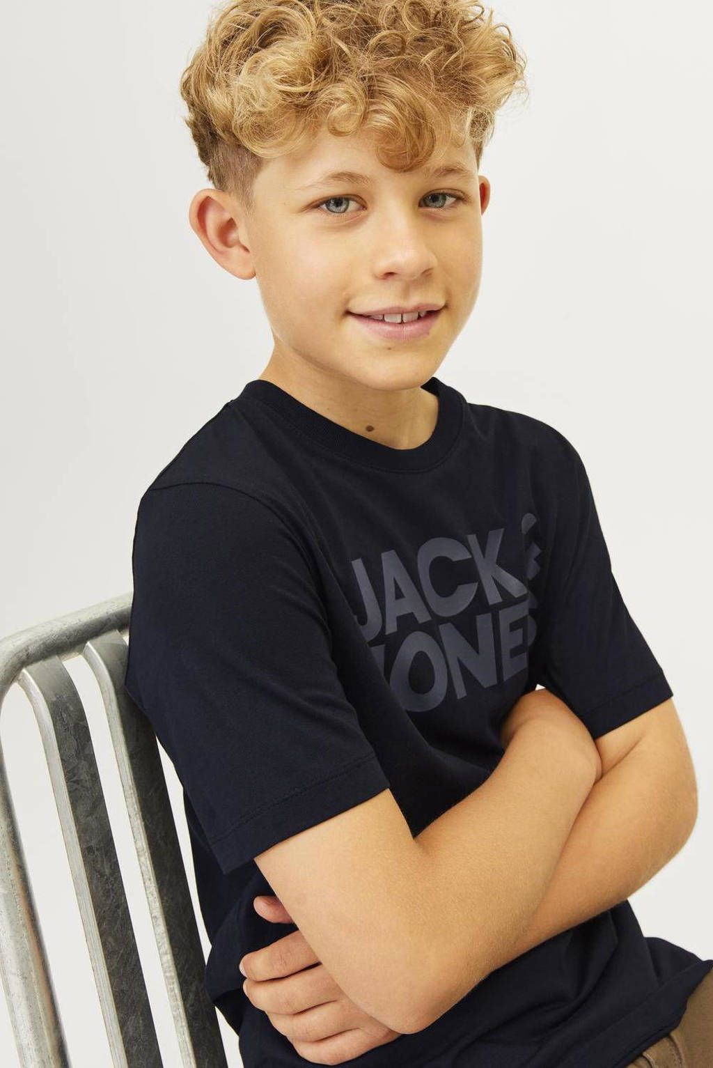 JACK & JONES T-shirt JJECORP met tekst
