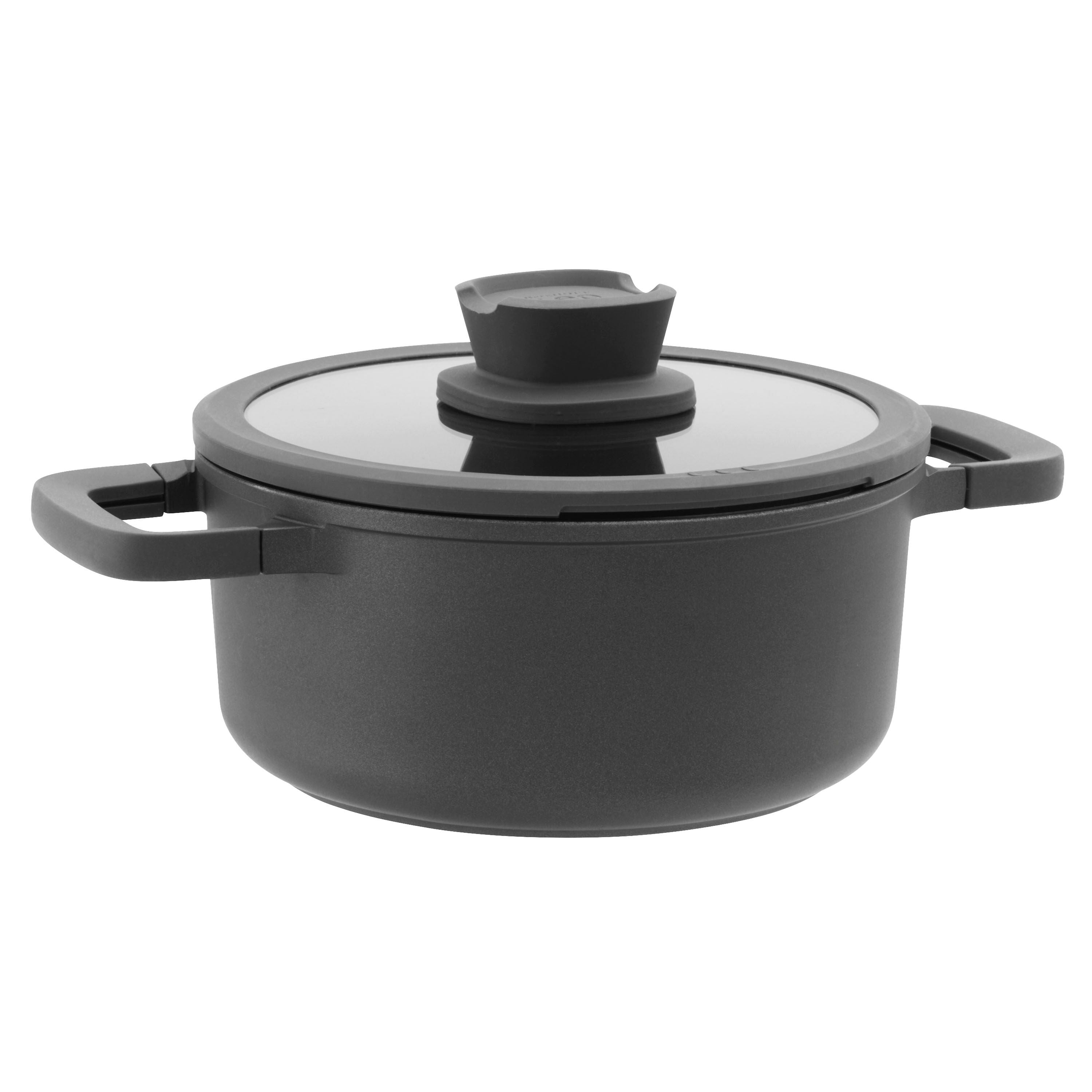 BergHOFF LEO STONE  Kochtopf - Schwarz / B: 30.0 cm x T: 21.0 cm x H: 14.0 cm