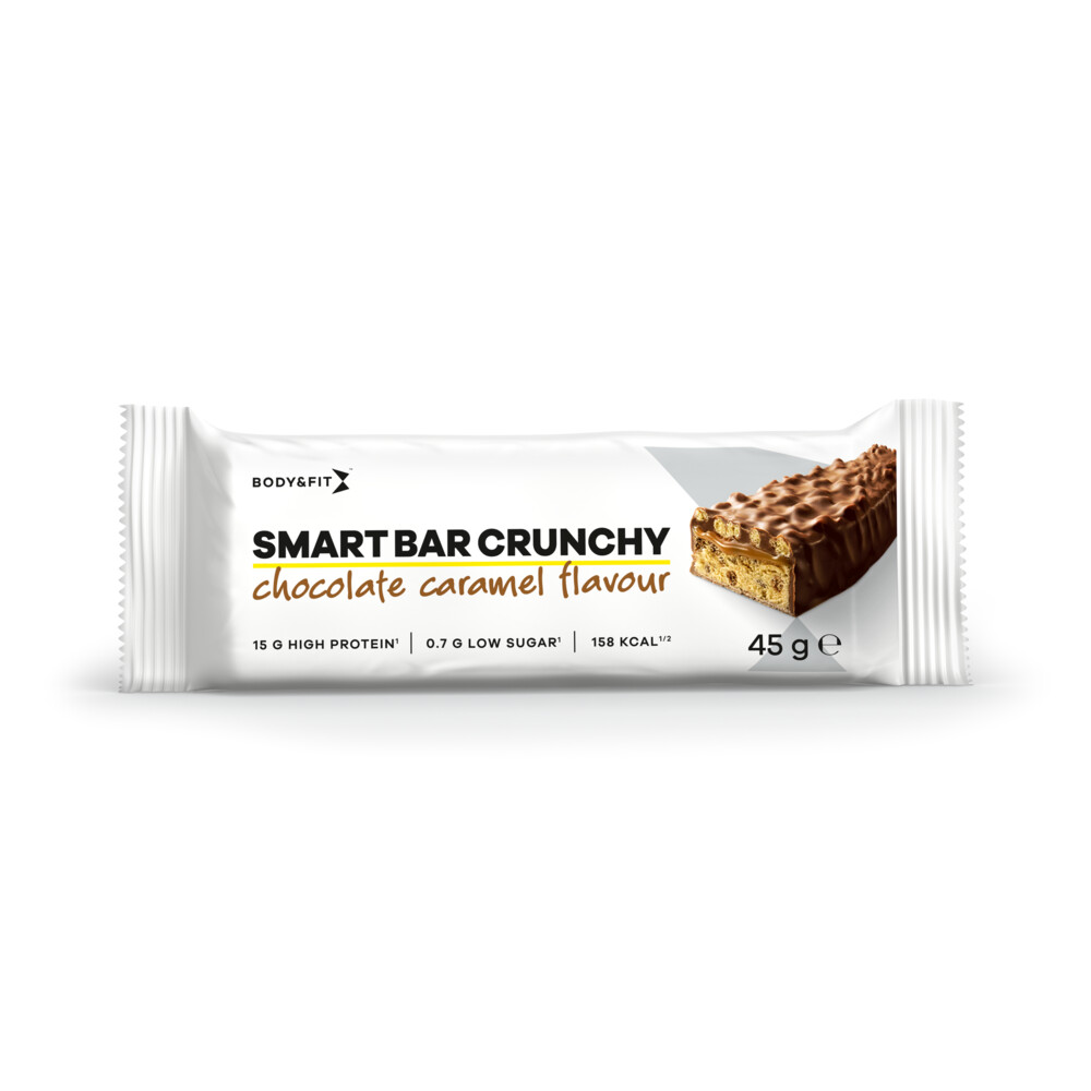 Body & Fit Smart Bar Crunchy Chocolate Caramel12 x 45 gr